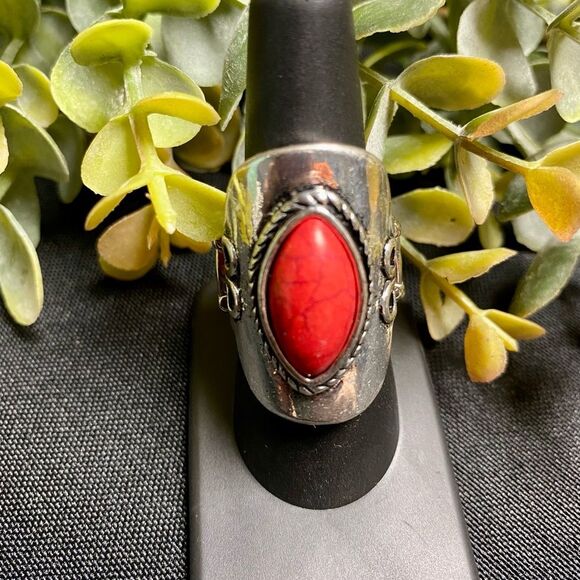 Plain Ride Red Ring (47) - Picture 3 of 3